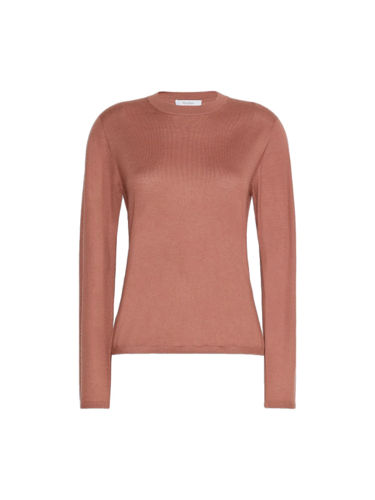 Max Mara Darsena Cashmere Crew-Neck Sweater in Terra Cotta Max Mara Darsena Cashmere Crew-Neck Sweater in Terra Cotta | Sweaters | Coveti