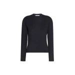 Max Mara Darsena Cashmere Crew-Neck Sweater in Ultramarine | Women | Coveti
