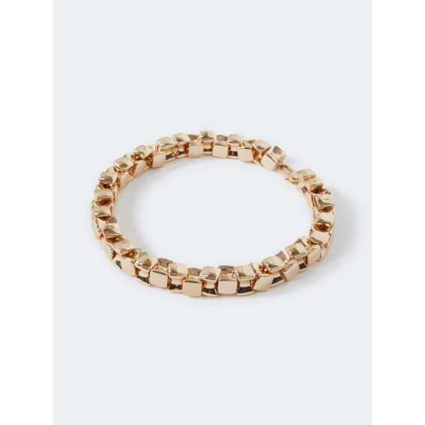 Max Mara Deserto Metal Choker Necklace in Gold | Necklace | Coveti