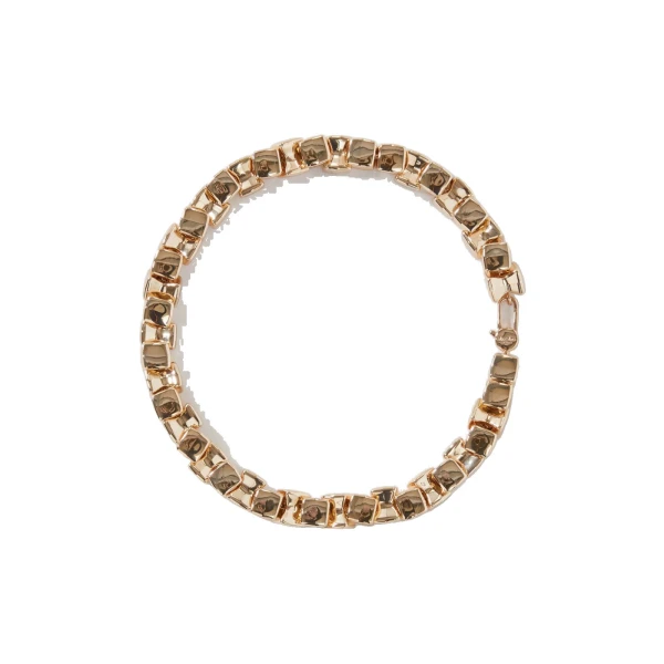Deserto Metal Choker Necklace in Gold