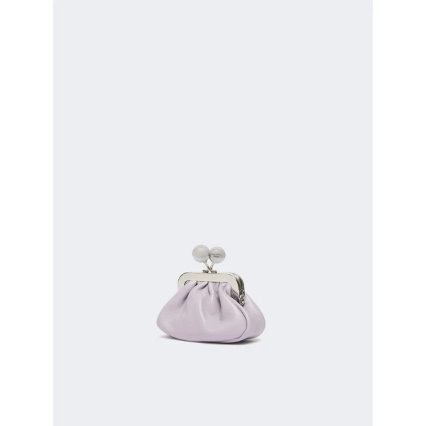 Max Mara Diomede Nappa Sheepskin Nano Pasticcino Bag in Lilac | Mini Bags | Coveti