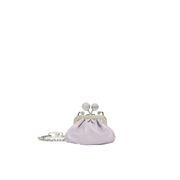 Max Mara Diomede Nappa Sheepskin Nano Pasticcino Bag in Lilac | Mini Bags | Coveti