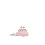 Max Mara Diomede Nappa Sheepskin Nano Pasticcino Bag in Pink | Mini Bags | Coveti