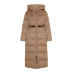 Max Mara Dolce Long Reversible Camel Puffer in Camel | Coats | Coveti