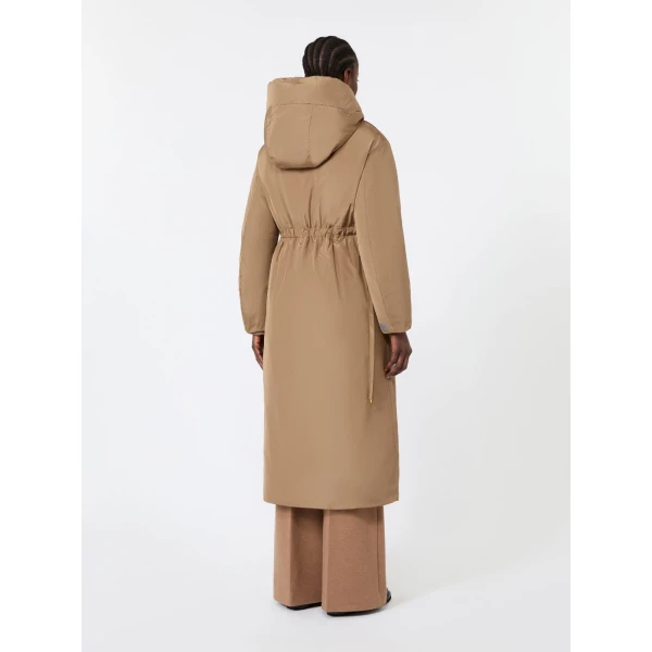 Max Mara Dolce Long Reversible Camel Puffer in Camel | Coats | Coveti