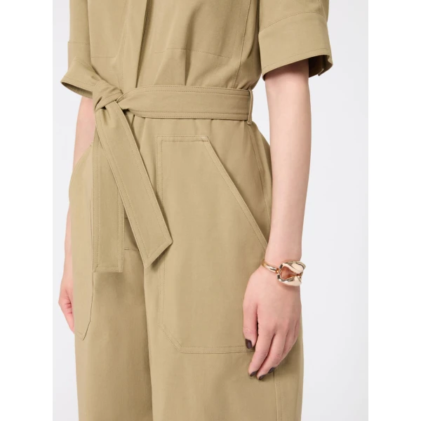 Max Mara Ebbri Rigid Metal Bangle in Bronze | Bracelets | Coveti