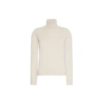 Max Mara Educata Wool and Cashmere Turtleneck Sweater in Beige | Turtlenecks | Coveti
