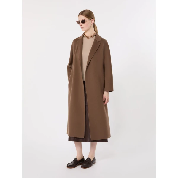 Max Mara Egidio Short-Sleeved Wool Jumper in Beige | Sweaters | Coveti