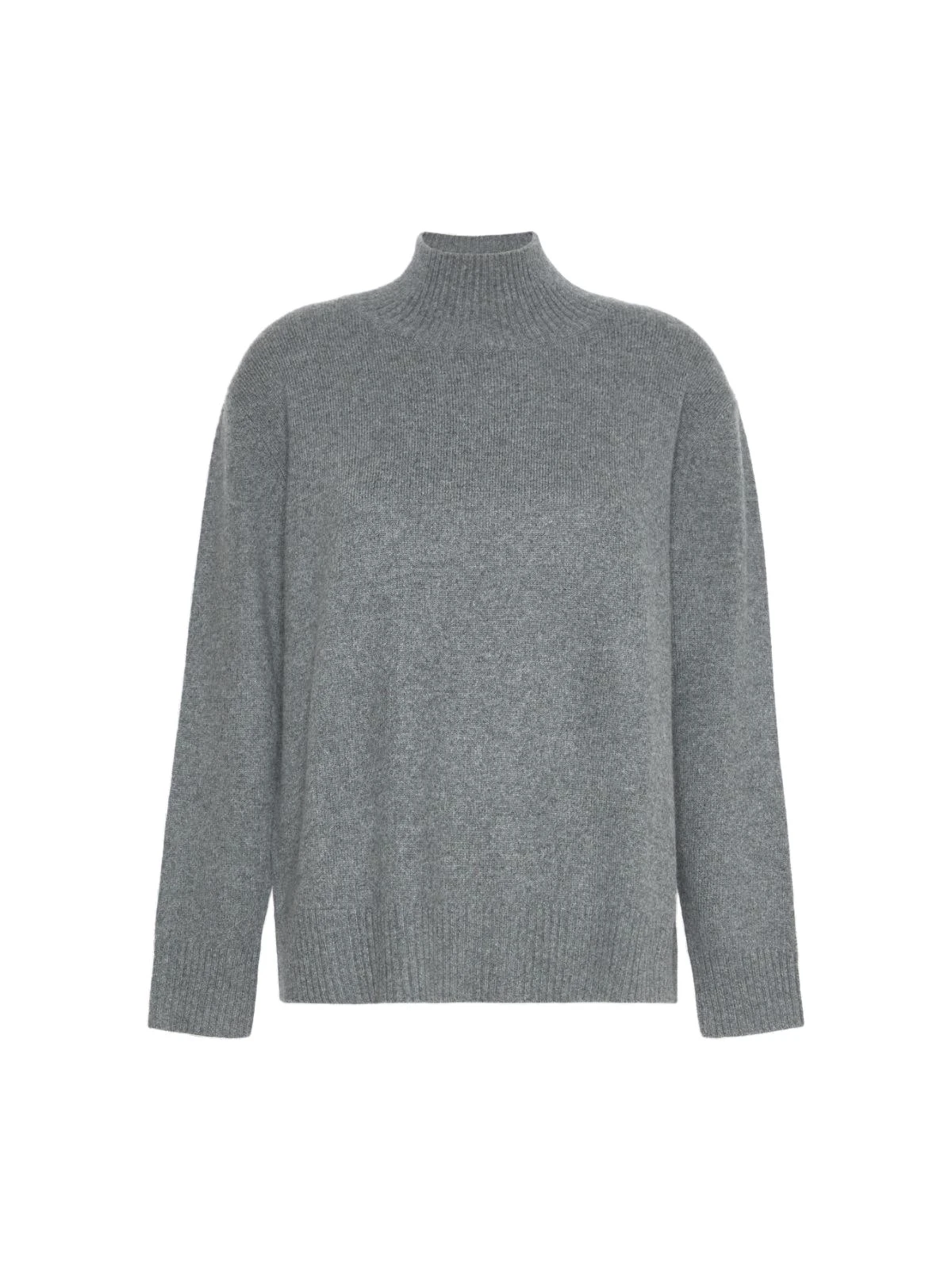 Max Mara Elegia Cashmere Roll-Neck Jumper in Dark Grey Max Mara Elegia Cashmere Roll-Neck Jumper in Dark Grey | Turtlenecks | Coveti