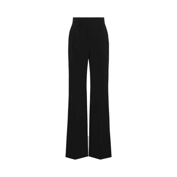 Eliseo Tuxedo-Style Cady Trousers in Black