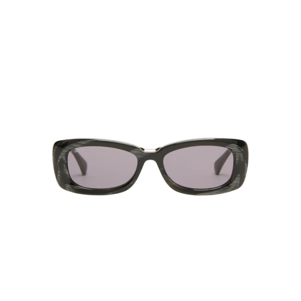 Elodia Rectangular Sunglasses in Black