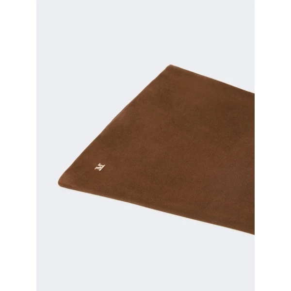 Max Mara Estremo Long Suede Gloves in Brown | Gloves | Coveti