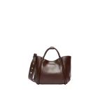 Max Mara Extra Small Leather Marine Bag in Brown | Mini Bags | Coveti