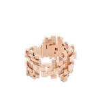 Max Mara Faida Rhinestone Bracelet in Bronze | Bracelets | Coveti