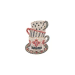 Max Mara Falla Rhinestone Brooch in Silver | Brooches & Pins | Coveti
