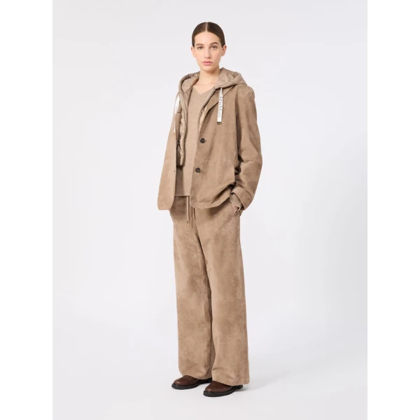Max Mara Fata Cashmere V-Neck Sweater in Clay | Sweaters | Coveti