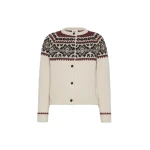 Max Mara Febe Alpaca Blend Cardigan in Ivory | Cardigan | Coveti