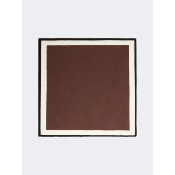 Max Mara Fidato Oversized Cashmere Foulard in Brown | Scarves | Coveti