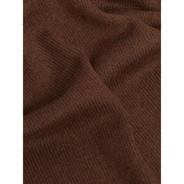 Max Mara Fidato Oversized Cashmere Foulard in Brown | Scarves | Coveti