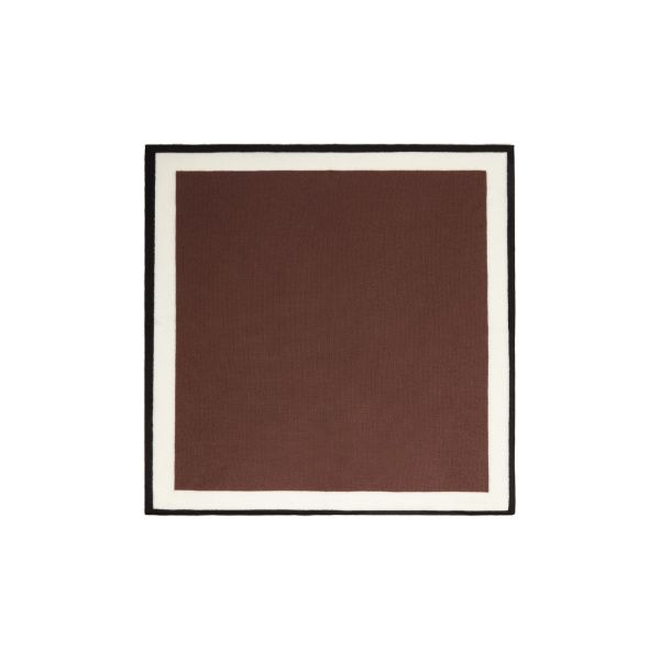 Max Mara Fidato Oversized Cashmere Foulard in Brown | Scarves | Coveti
