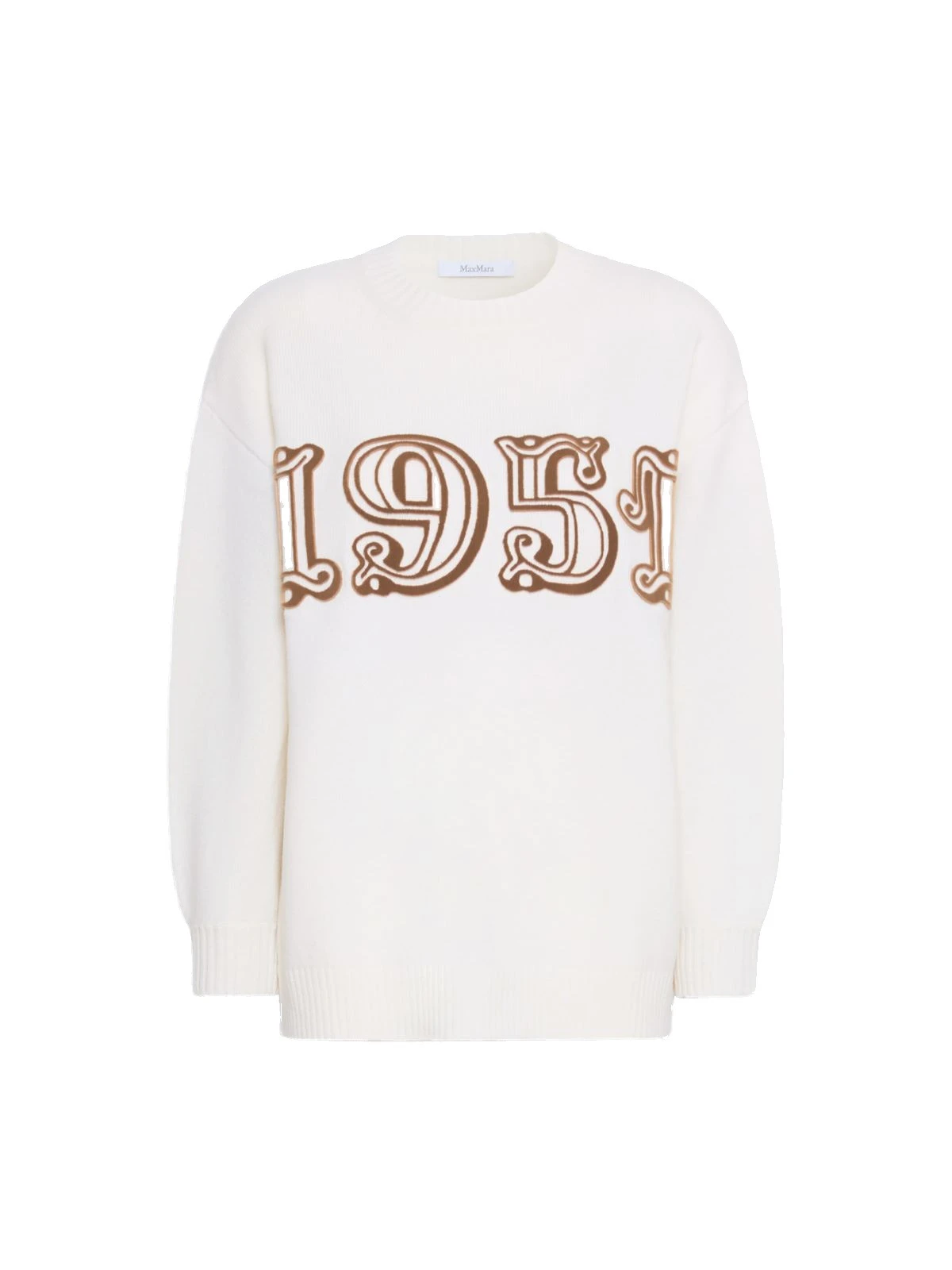Max Mara Fido Wool and Cashmere Jumper in White Max Mara Fido Wool and Cashmere Jumper in White | Sweaters | Coveti