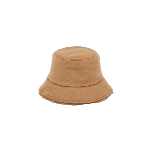Max Mara Fiducia Reversible Camel Cloche Hat in Camel | Hats | Coveti