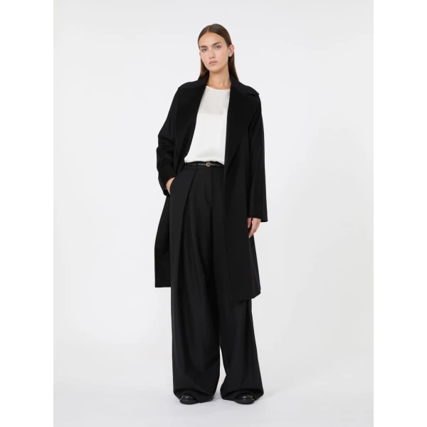 Max Mara Fiordi Silk Satin Blouse in Silk White | Blouse | Coveti