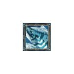 Max Mara Flipper Printed Silk Foulard in Sky Blue | Scarves | Coveti