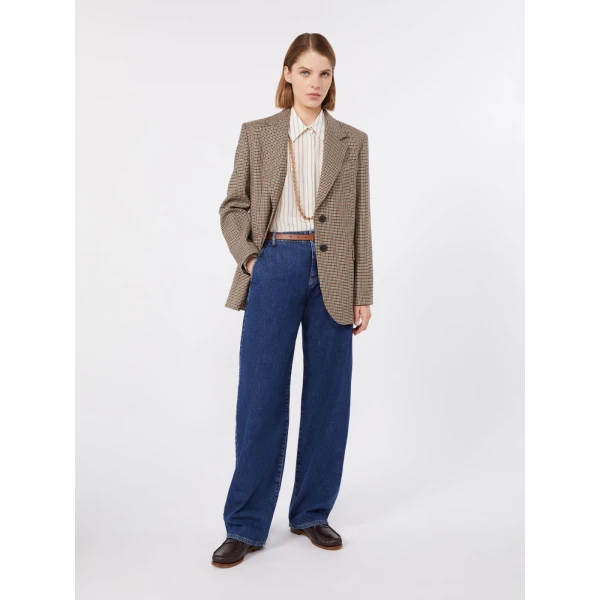 Max Mara Flirt Printed Silk Shirt in Natural | Shirts | Coveti