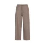 Max Mara Floria Stretch Wool Joggers in Turtledove | Sweatpants | Coveti