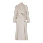 Max Mara Fragola Cashmere Redingote Coat in Sand | Wool Coat | Coveti