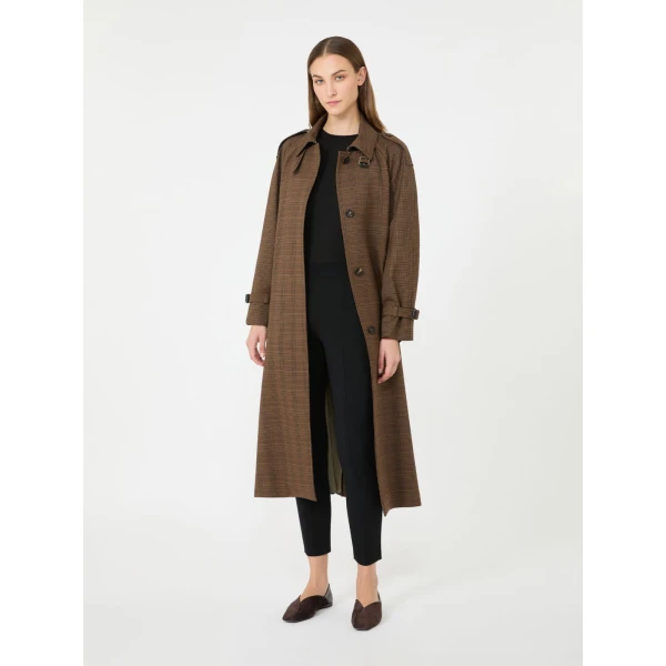 Max Mara Freccia Wool Knit Trousers in Black | Tailored pants | Coveti