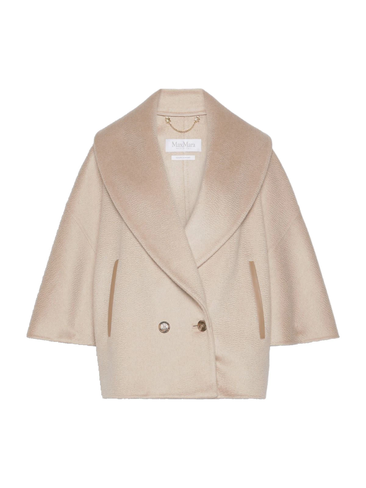 Max Mara Galosce Cashmere Drap Cape in Beige Max Mara Galosce Cashmere Drap Cape in Beige | Women | Coveti
