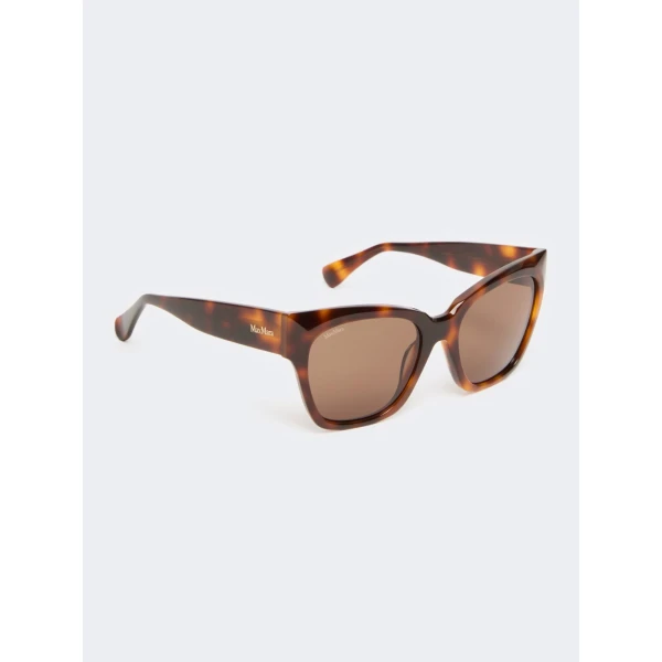 Max Mara Gamma Butterfly Sunglasses in Tawny Bronze Brown | Sunglasses | Coveti