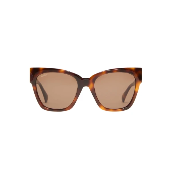 Gamma Butterfly Sunglasses in Tawny Bronze Brown