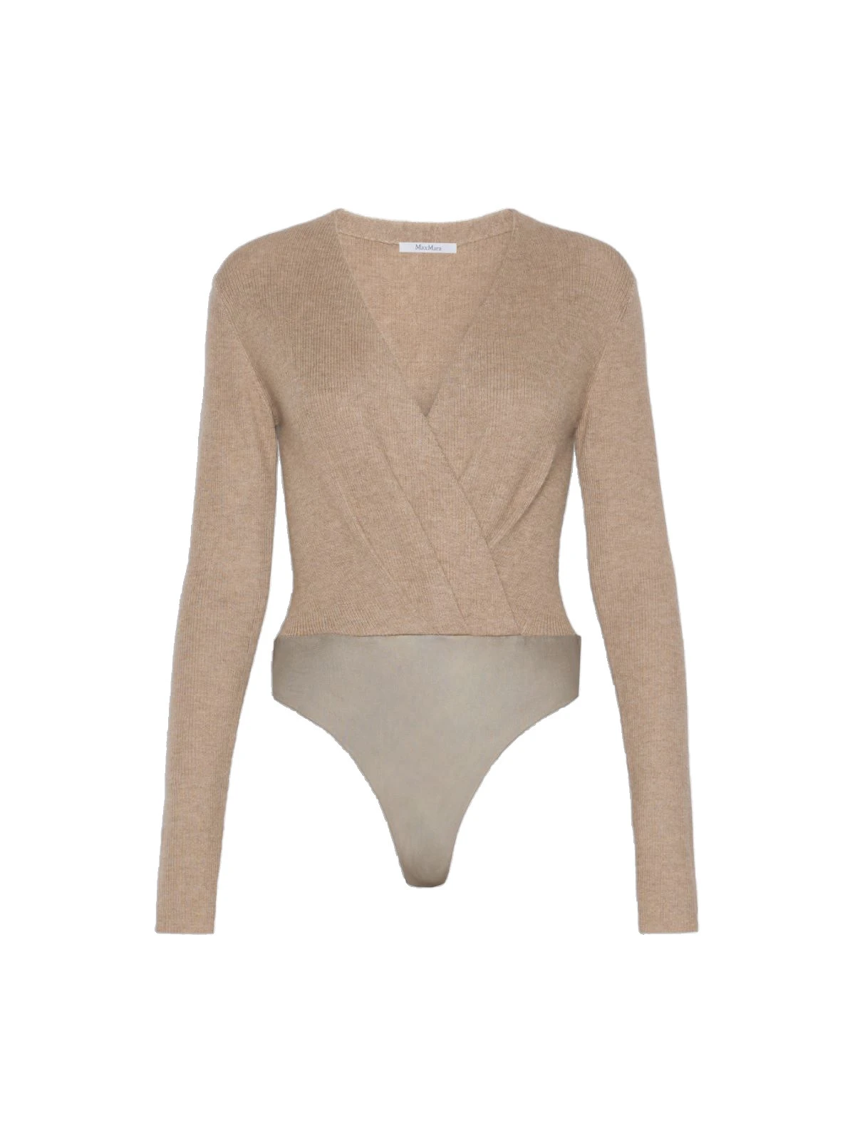 Max Mara Gelato Cashmere Yarn Sweater Bodysuit in Sand Max Mara Gelato Cashmere Yarn Sweater Bodysuit in Sand | Sweaters | Coveti