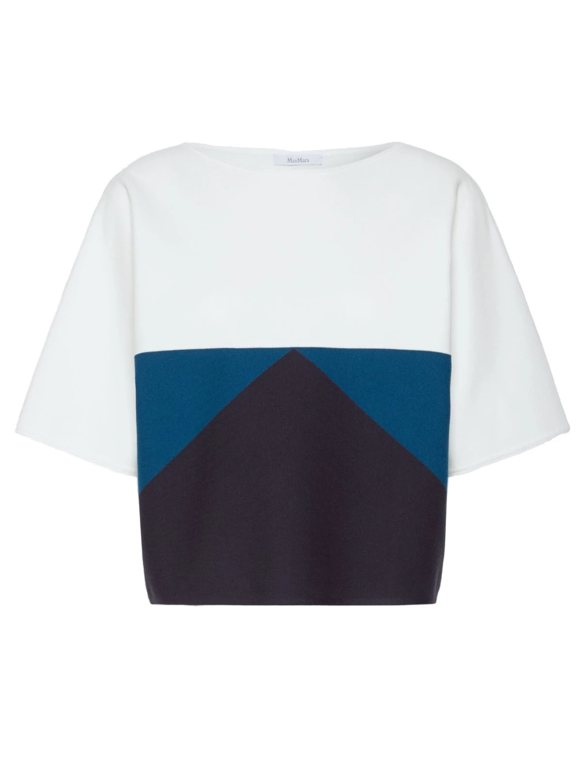 Max Mara Geyser Relaxed-Fit Stretch Viscose Sweater in Navy Max Mara Geyser Relaxed-Fit Stretch Viscose Sweater in Navy | Sweaters | Coveti