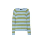Max Mara Ghiacci Alpaca and Cotton Jumper in Light Blue | Sweaters | Coveti