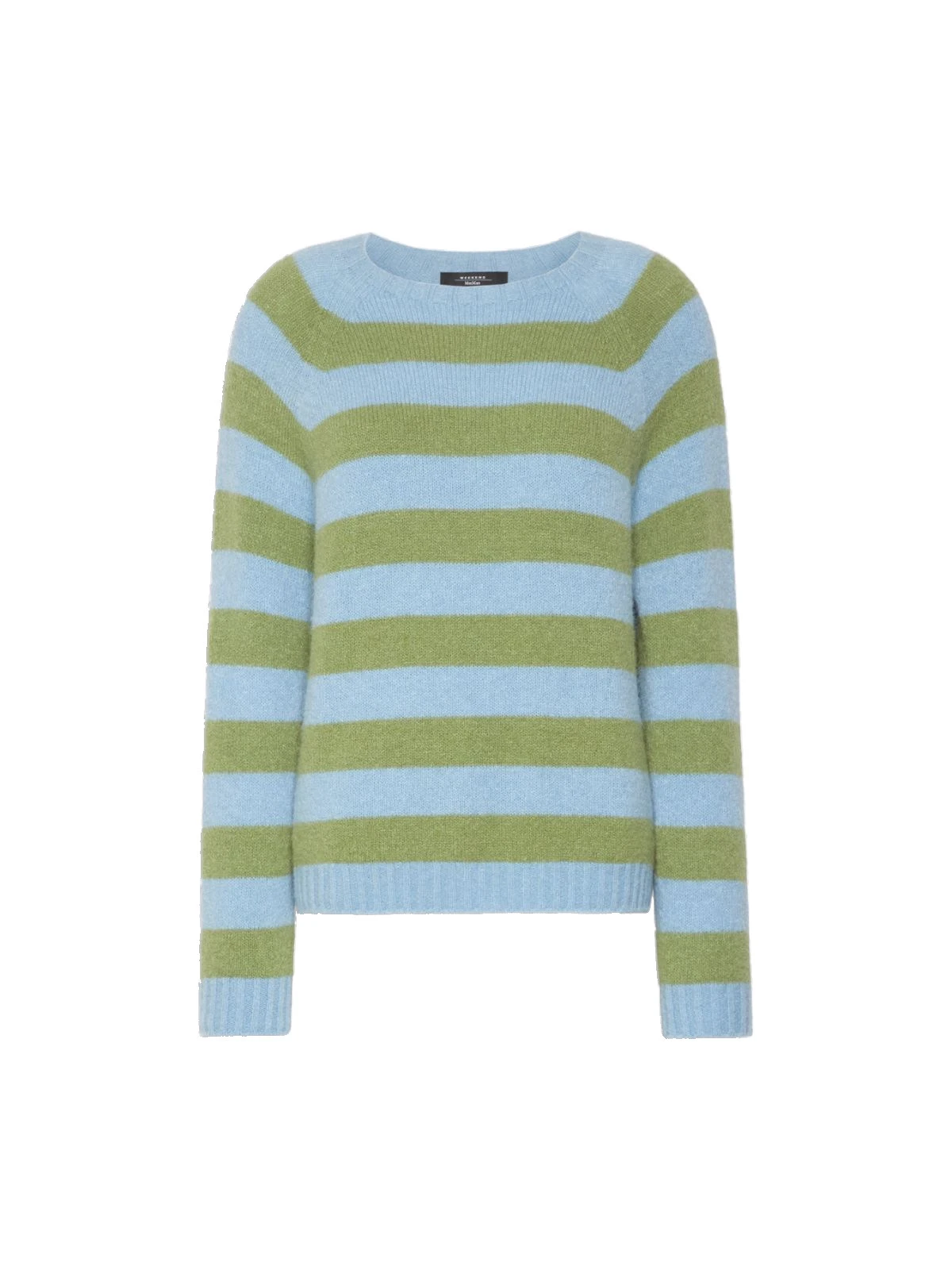 Max Mara Ghiacci Alpaca and Cotton Jumper in Light Blue Max Mara Ghiacci Alpaca and Cotton Jumper in Light Blue | Sweaters | Coveti