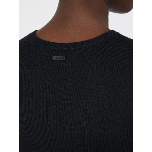 Max Mara Ginseng Cashmere and Silk Sleeveless Sweater in Ultramarine | Sweaters | Coveti