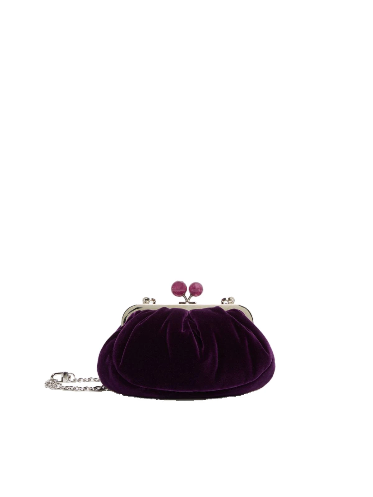 Max Mara Giochi Small Cotton Velvet Pasticcino Bag in Purple Max Mara Giochi Small Cotton Velvet Pasticcino Bag in Purple | Clutch Bags | Coveti