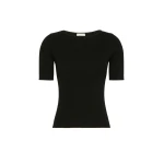Max Mara Gola Slim Fit Viscose Jumper in Black | Sweaters | Coveti