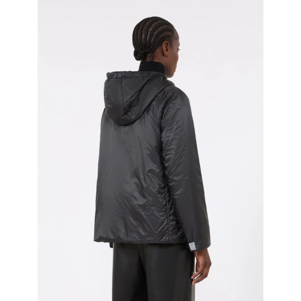 Max Mara Greenh Padded Water-Repellent Hooded Jacket in Black | Jackets | Coveti