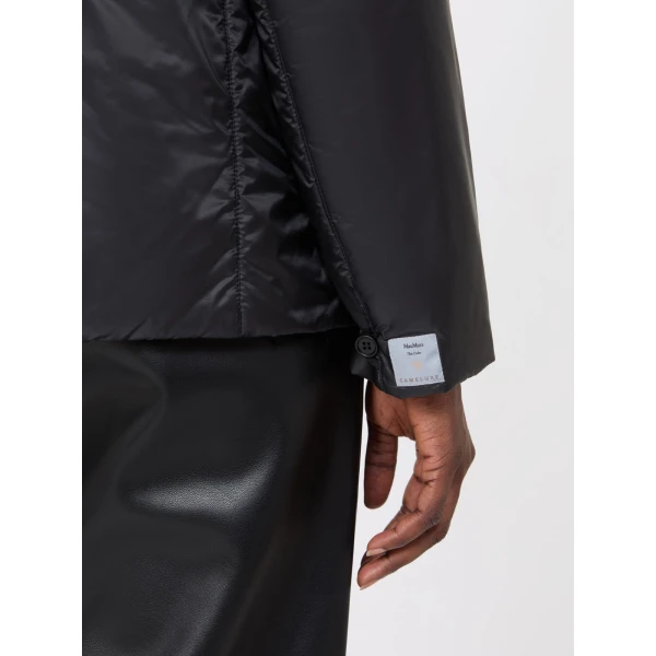 Max Mara Greenh Padded Water-Repellent Hooded Jacket in Black | Jackets | Coveti