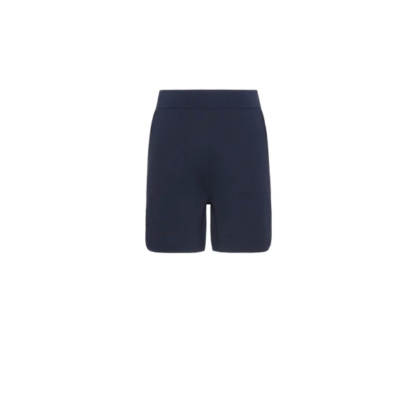 Idoneo Crepe Yarn Shorts in Ultramarine
