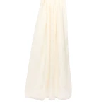 Max Mara Jacquard Wool and Modal Stole in White | Scarves | Coveti