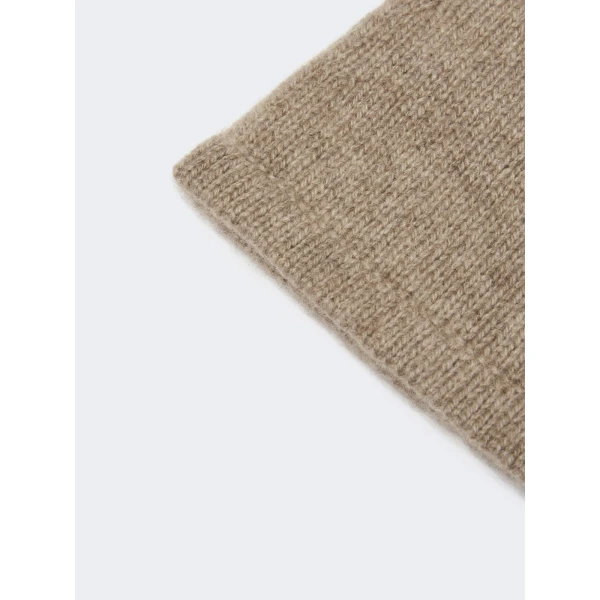 Max Mara Jock Long Cashmere Gloves in Beige | Gloves | Coveti