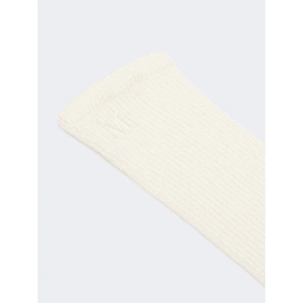 Max Mara Jock Long Cashmere Gloves in Ivory | Gloves | Coveti