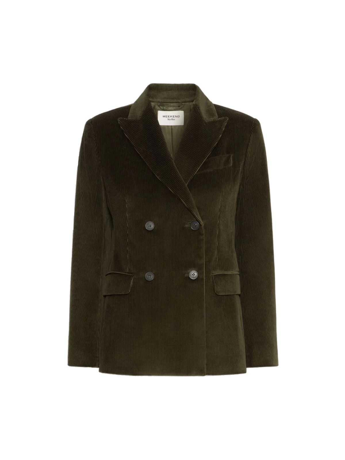 Max Mara Katanga Cotton Corduroy Double-Breasted Blazer in Khaki Max Mara Katanga Cotton Corduroy Double-Breasted Blazer in Khaki | Blazers | Coveti