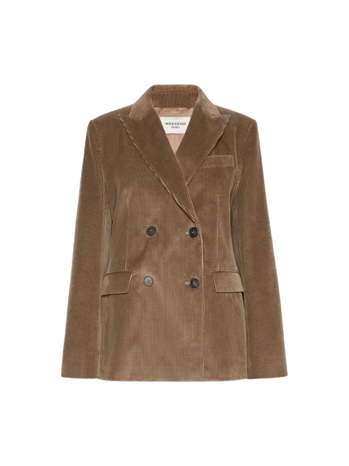 Max Mara Katanga Cotton Corduroy Double-Breasted Blazer in Light Brown Max Mara Katanga Cotton Corduroy Double-Breasted Blazer in Light Brown | Blazers | Coveti